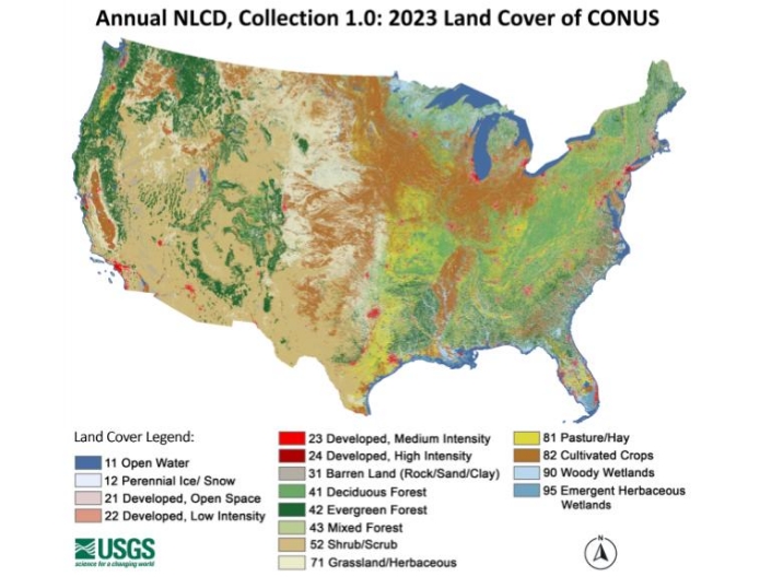 Annual NLCD Land Cover 2024 CONUS